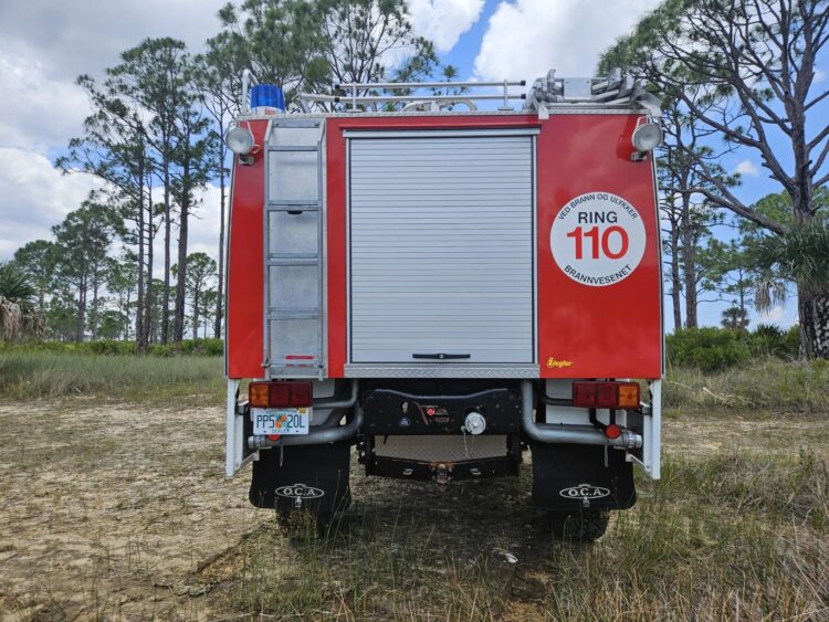 1985 Mercedes-Benz Unimog U1700L Fire Truck - Image 37