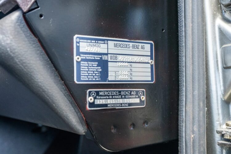 1991 Mercedes-Benz Unimog U1650L Doka - Image 132