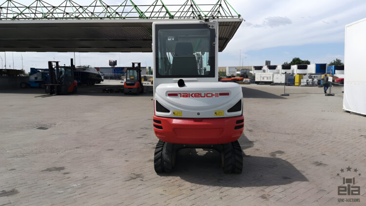 2019 Takeuchi TB230 Mini Excavator - Image 24