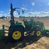 2021 John Deere 3038E compact tractor with front loader