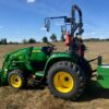 2021 John Deere 3038E compact tractor with front loader