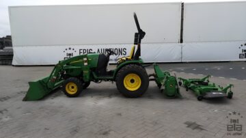2012 John Deere 2520 Tractor With Cutter And Mower