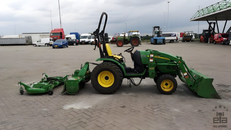 2012 John Deere 2520 Tractor With Cutter And Mower - Image 30