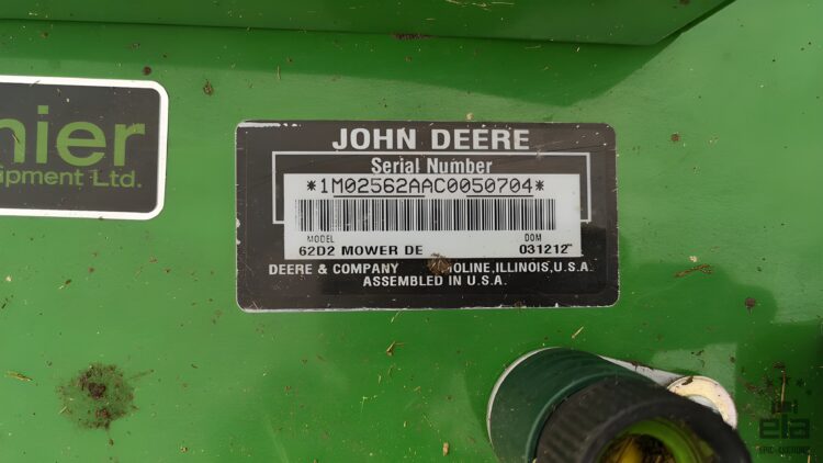 2012 John Deere 2520 Tractor With Cutter And Mower - Image 38