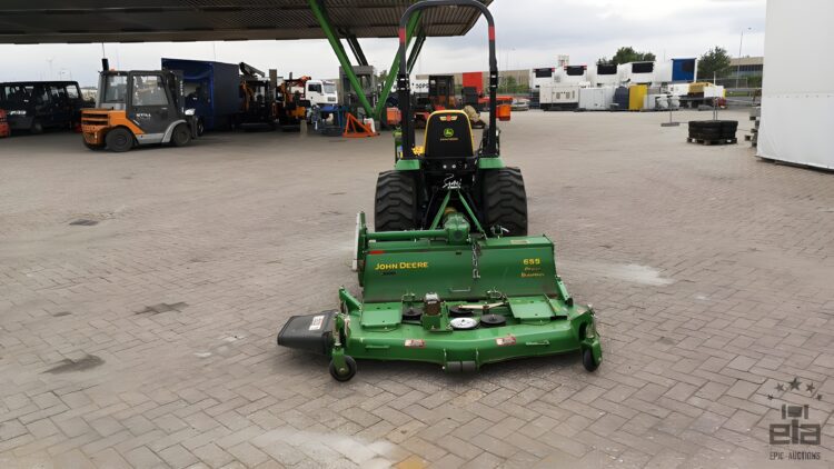 2012 John Deere 2520 Tractor With Cutter And Mower - Image 43